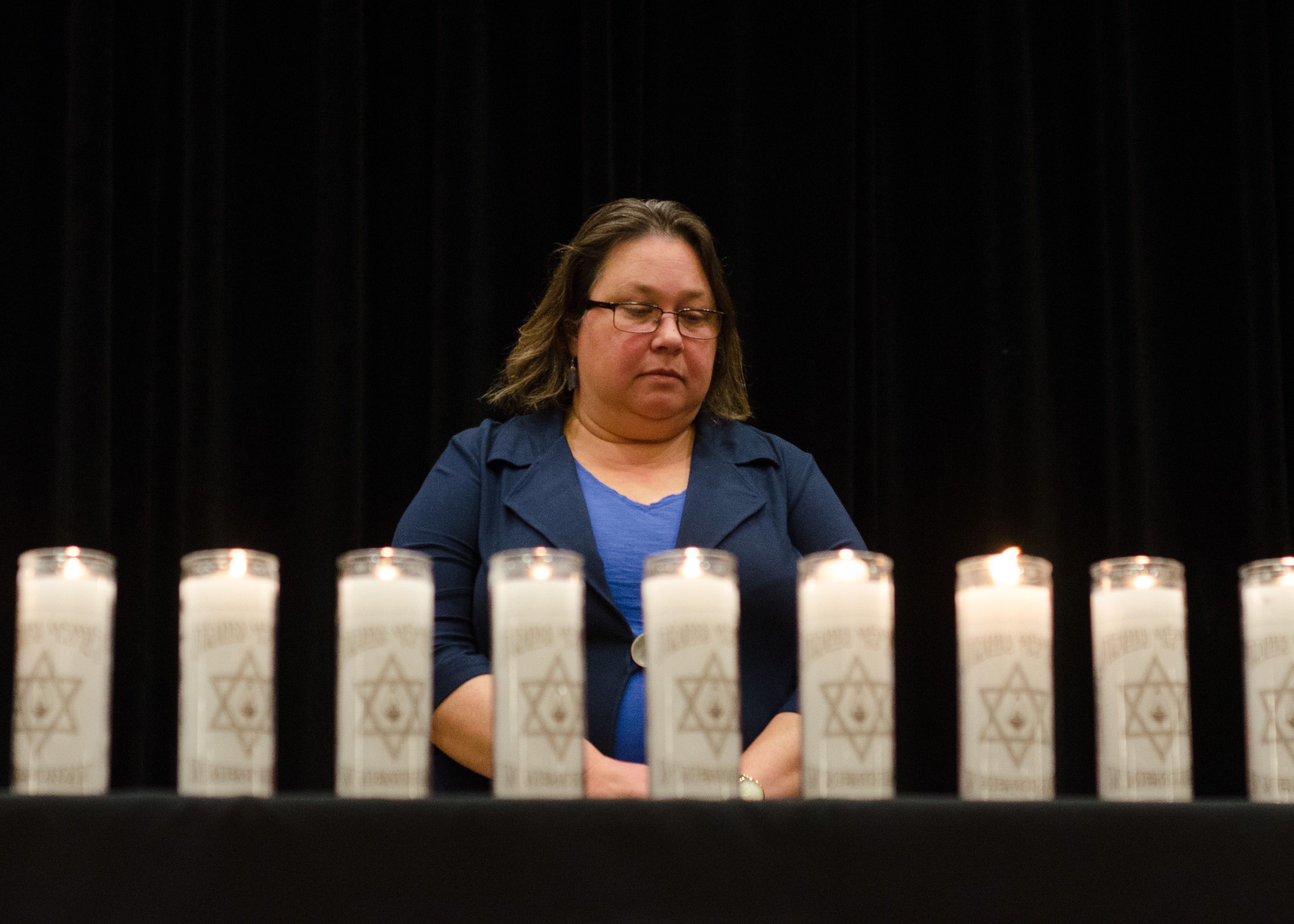 Vigil for Louisville and Pittsburgh, 30thOctober 2018, Iowa City