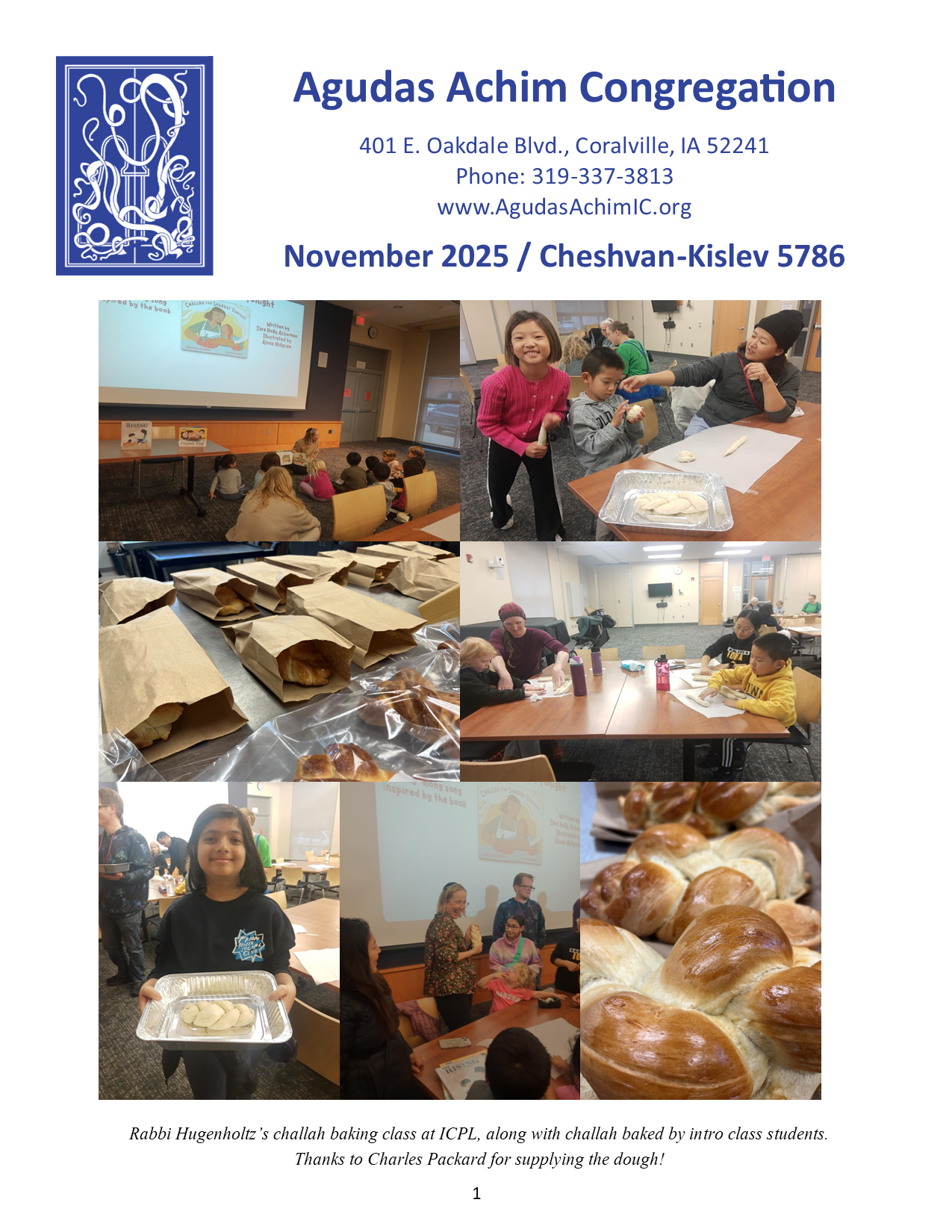 November 2025 Bulletin Cover